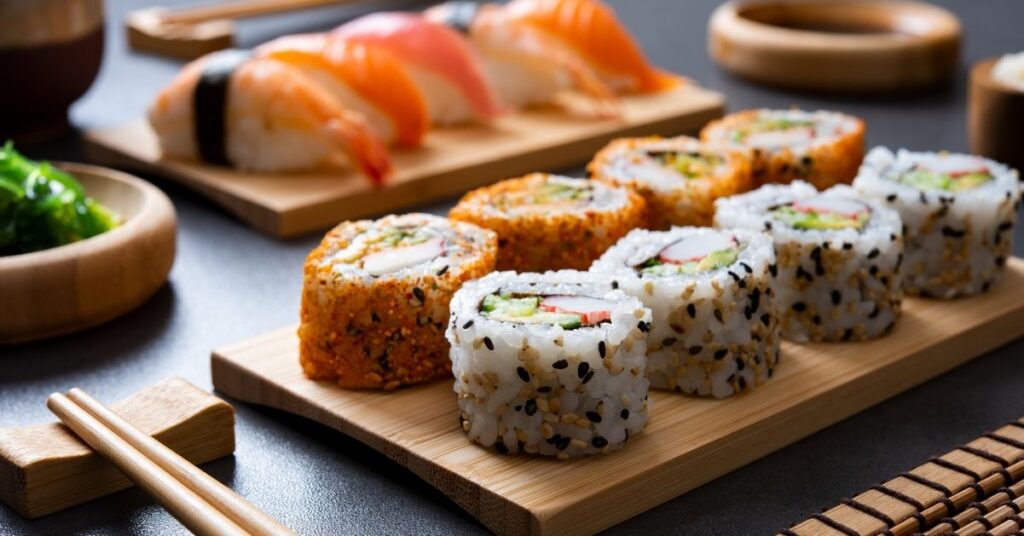 Sushi, one of the dishes with the greatest international expansion
