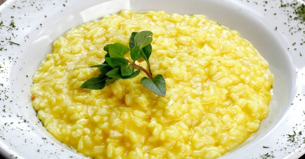 Typical dishes from Italy: Risotto