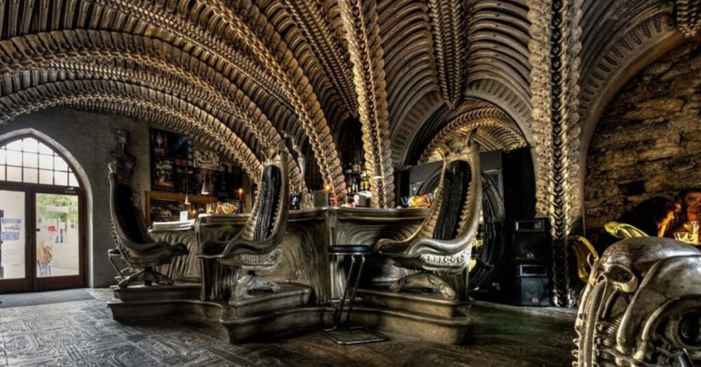 The HR Giger Museum Bar