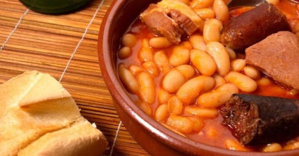 Asturian bean stew
